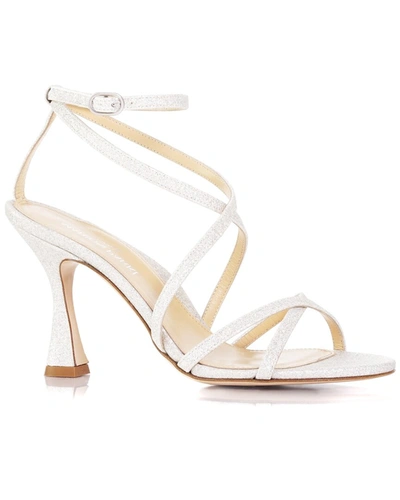 Shop Marion Parke Lottie Glitter Sandal In White
