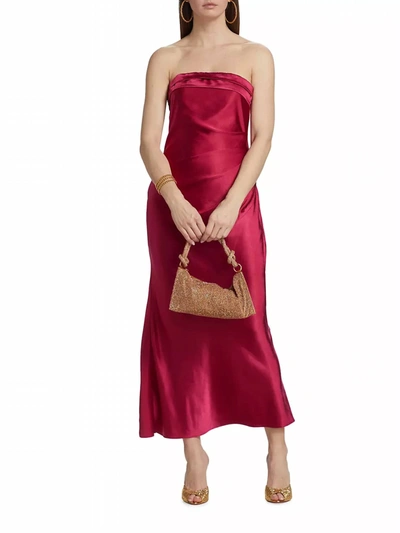 Shop Elliatt Hollywood Dress In Crimson In Pink