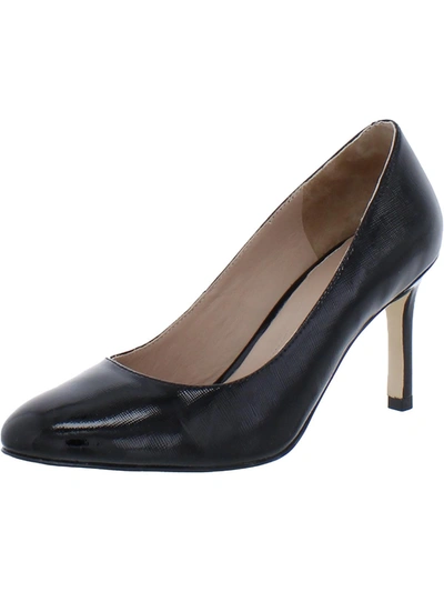 Shop Cole Haan Womens Leather Slip On Pumps In Black