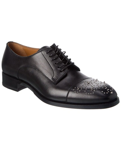 Shop Christian Louboutin Maltese Leather Loafer In Black
