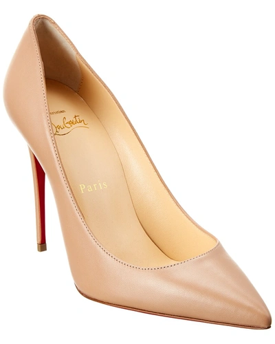 Shop Christian Louboutin Kate 100 Leather Pump In Multi