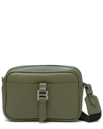 Shop Botkier Baxter Camera Leather Crossbody In Green