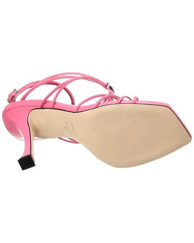Shop Jimmy Choo Indiya 100 Leather Sandal In Pink
