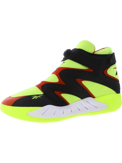 Shop Reebok Instapump Fury Zone Mens Gym Fitness Running Shoes In Multi