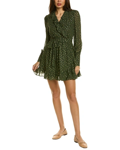 Shop Harper Wrap Dress In Green
