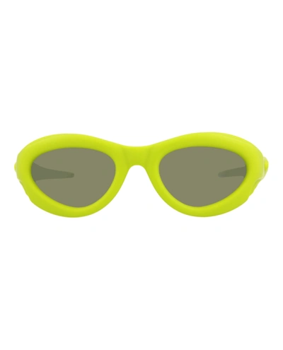 Shop Bottega Veneta Round/oval-frame Injection Sunglasses In Multi