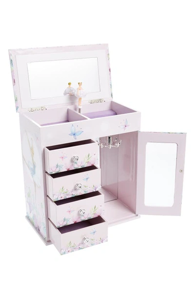 Shop Mele & Co Liliana Ballerina Jewelry Box In Purple