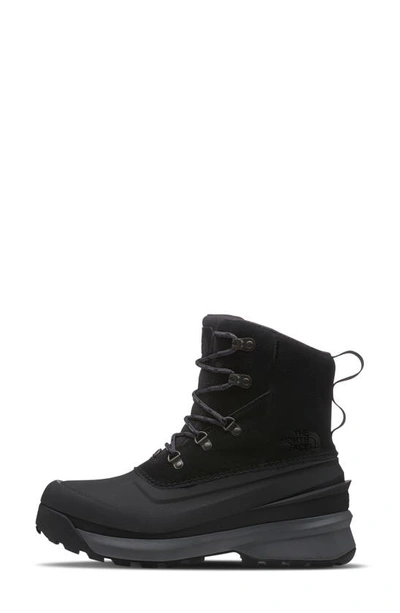Shop The North Face Chilkat-v Waterproof Boot In Tnf Black/ Asphalt Grey