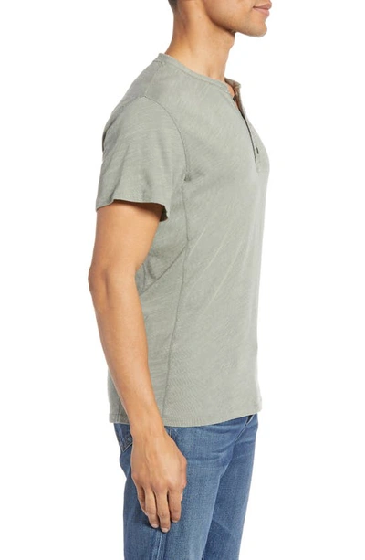 Shop Rag & Bone Classic Short Sleeve Henley In Olive