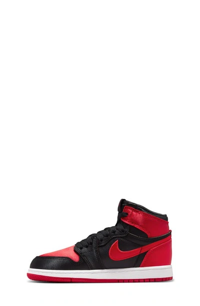 Shop Jordan 1 Retro High Top Sneaker In Black/ University Red/ White