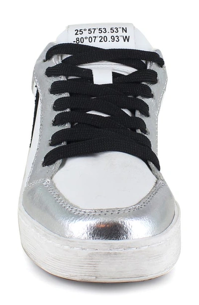Ziginy Ruta Water Resistant Sneaker In White Black