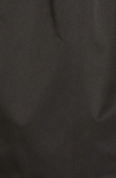 Shop Blanc Noir Hooded Jacket In Black
