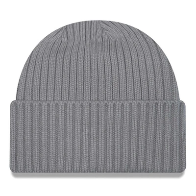 Shop New Era Gray Minnesota Vikings Color Pack Multi Cuffed Knit Hat