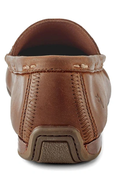 Frye Men's Lewis Leather Venetian Loafers In Tan
