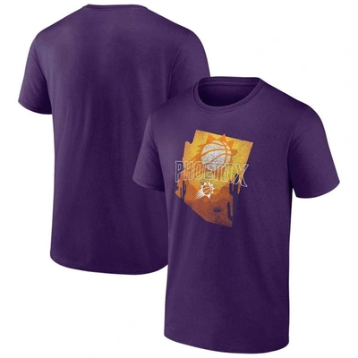 Shop Fanatics Branded Purple Phoenix Suns Hometown Originals Team Proud T-shirt