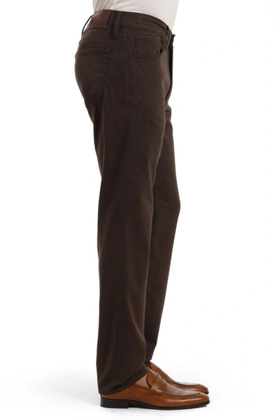 Shop 34 Heritage Courage Five-pocket Straight Leg Pants In Brown Elite