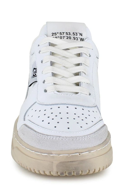 Ziginy Senta Water Resistant Sneaker In White Leather