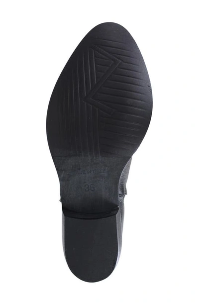 Ziginy Everith Western Boot In Black Leather
