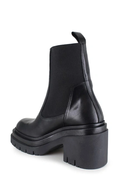 Ziginy Emery Chelsea Boot In Black Leather