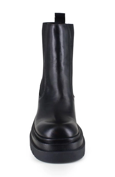 Ziginy Emery Chelsea Boot In Black Leather
