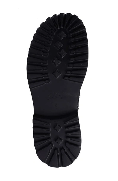 Ziginy Elian Platform Bootie In Black Leather