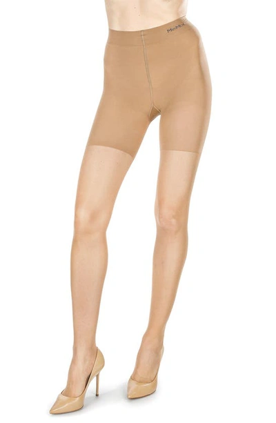 Memoi Nudes Ultra Bare Essentials Tights In Light-beige