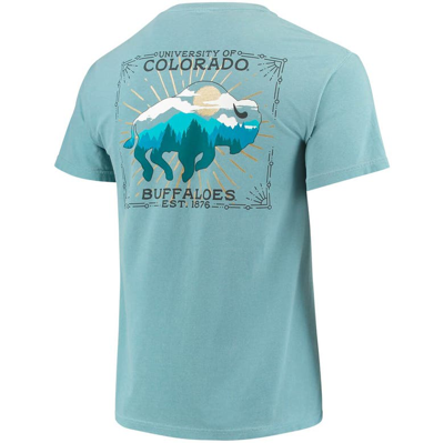 Shop Image One Blue Colorado Buffaloes State Local Comfort Colors T-shirt