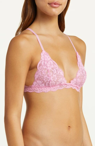 Shop Hah Chi Soft Cup Bra In Pink Lady