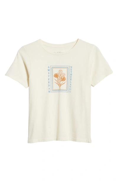 Shop Golden Hour Amsterdam Graphic T-shirt In Washed Marshmallow