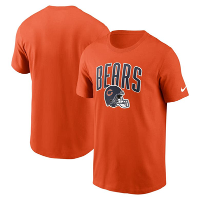 Shop Nike Orange Chicago Bears Team Athletic T-shirt