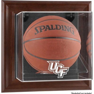 Shop Fanatics Authentic Ucf Knights Brown Framed Wall-mountable Basketball Display Case