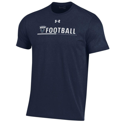 Shop Under Armour Navy Howard Bison 2022 Sideline Football Performance Cotton T-shirt