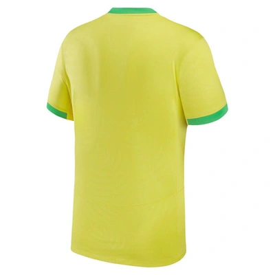 Shop Nike National Team 2023 Home Stadium Replica Jersey In Yellow