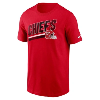 Shop Nike Red Kansas City Chiefs Essential Blitz Lockup T-shirt