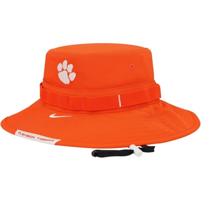 Shop Nike Orange Clemson Tigers Boonie Performance Bucket Hat