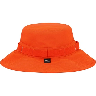 Shop Nike Orange Clemson Tigers Boonie Performance Bucket Hat