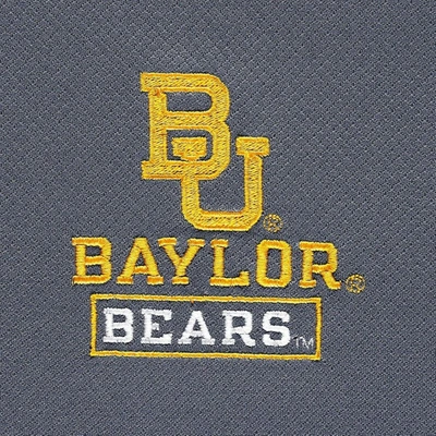 Shop Champion Gray Baylor Bears Textured Quarter-zip Jacket