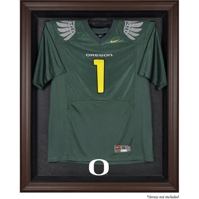 Shop Fanatics Authentic Oregon Ducks Brown Framed Logo Jersey Display Case