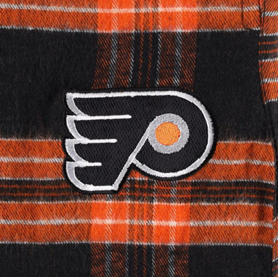 Shop Profile Black/orange Philadelphia Flyers Big & Tall T-shirt & Pajama Pants Sleep Set
