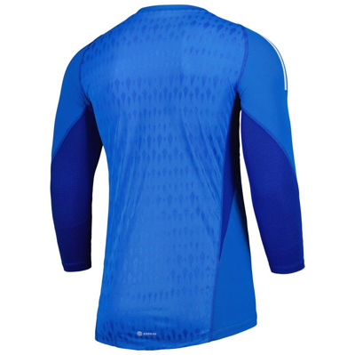 Shop Adidas Originals Adidas Blue Charlotte Fc 2023 Goalkeeper Long Sleeve Replica Jersey