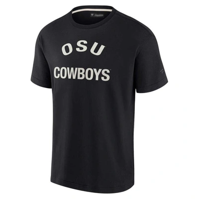 Shop Fanatics Signature Unisex  Black Oklahoma State Cowboys Elements Super Soft Short Sleeve T-shirt