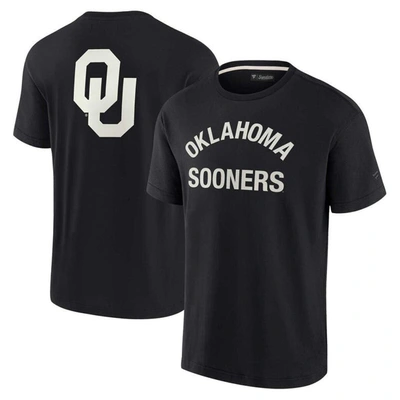 Shop Fanatics Signature Unisex  Black Oklahoma Sooners Elements Super Soft Short Sleeve T-shirt