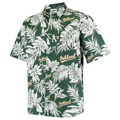 Shop Reyn Spooner Green Oakland Athletics Aloha Button-down Shirt
