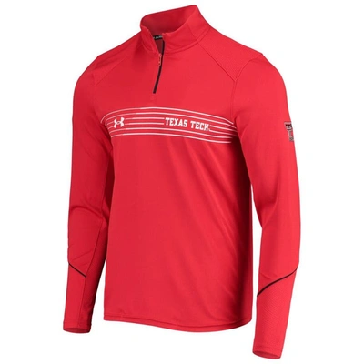 Shop Under Armour Red Texas Tech Red Raiders Sideline Performance Lightweight Quarter-zip Jacket