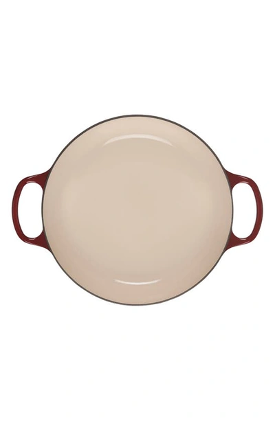 Shop Le Creuset Signature 3.5-quart Enameled Cast Iron Braiser In Rhone