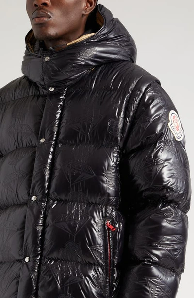 Shop Moncler Genius X Billionaire Boys Club Dryden Convertible Jacket In Black