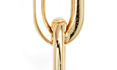 Ef Collection Diamond Chain Link Drop Earrings In Yellow Gold
