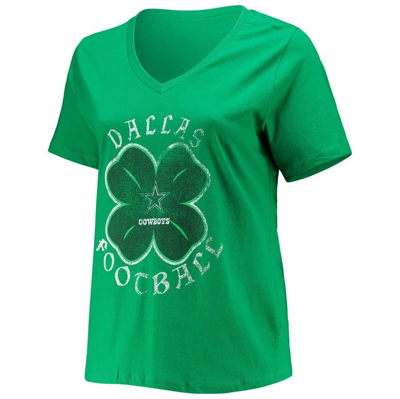 Shop Fanatics Branded Green Dallas Cowboys Plus Size Celtic T-shirt