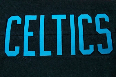 Shop Pro Standard Black Boston Celtics Washed Neon Sweatpants