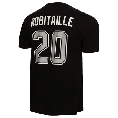 Shop Mitchell & Ness Luc Robitaille Black Los Angeles Kings  Name & Number T-shirt